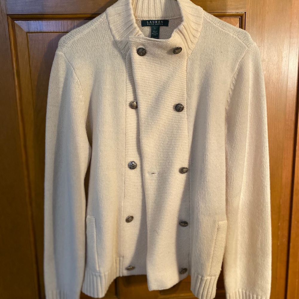 Ralph Lauren double breasted sweater